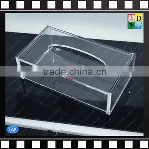 Table Decoration Household Personalized Acrylic Tissue Box Holders Napkin Box Covers thumbnail-1