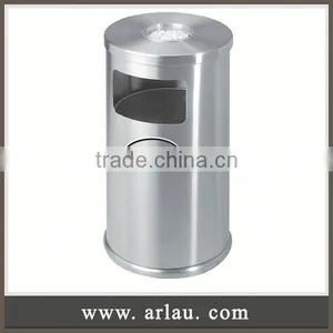 Arlau Outdoor Recycling Waste Bin/Trash Can/Garbage Bin,Round Recycle Bin,Trash Can Indoor thumbnail-1