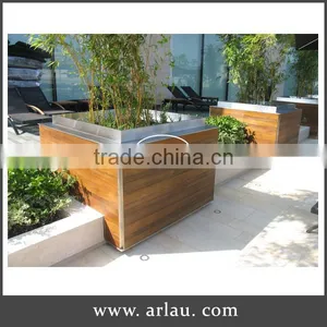 Arlau Planters Wooden Slats, Wooden Planter Box thumbnail-2