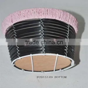 Handmade Woven Plastic Flower Pot thumbnail-2
