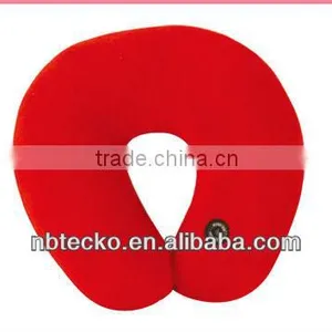 High Quality U Shape Neck Pillow With Button to Fix thumbnail-1