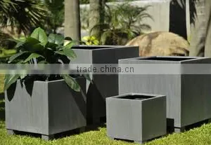 New Style Light Cement Planter, Glass Reinformed Concrete GRC, Polystone Planter, Table Stone in Series Vietnam Pottery thumbnail-1