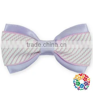 Fancy Blue Bow Knot Hair Accessories Alligator Clips Baby Girl Bows/ Hair Bow Ribbon thumbnail-6