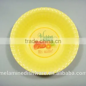 100% Melamine Factory Wholesale Safety Kids Children Cake Plate thumbnail-2