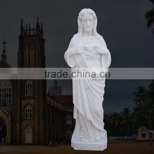 High Quality Church Religion Marble Homeless Jesus Sculpture thumbnail-3