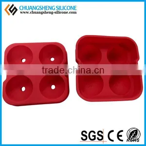 4pcs Ball Set Silicone Ice Cube Maker thumbnail-5