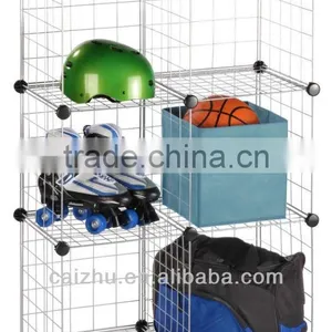 2016 China Mannufacturer Bedroom Stainless Steel Wire Magic Storage Cube for Sale thumbnail-1