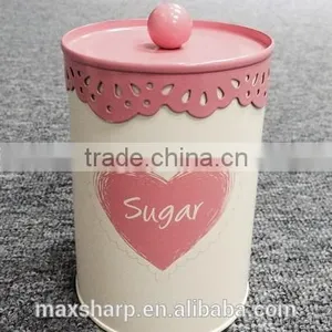 Set of 3 Heart Shape Canister thumbnail-4