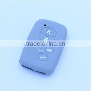 Silicone Rubber Key Shell, Key Bag for Toyota 5 Buttons With Hold Buttons Key Bags thumbnail-3