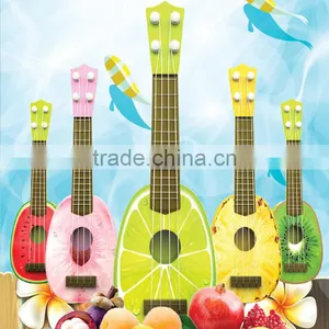 Promotional Gift Children Musical Toy Plastic Fruit Acoustic Guitar Toy for Kids thumbnail-1