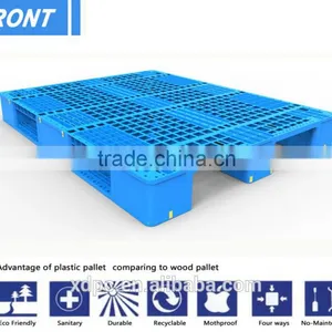 Plastic 3 Runners Racking Plastic Pallet thumbnail-1