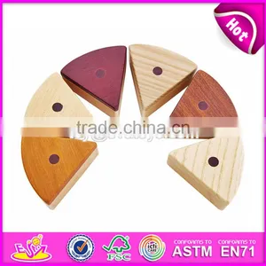 2017 New Design Simulation Kids Natural Wooden Birthday Cake Toy W10B180 thumbnail-2
