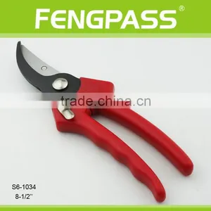 S6-1034 8-1/2" PP Handle With Strong Power Cutter and Easy to Use Garden Scissors thumbnail-1