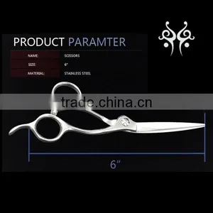 QJ-HS103 100% Pure Hand Made Hairdressing Scissors Convex Edge Blade Japanese Hair Cutting Scissors thumbnail-2