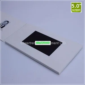 2017 Trending Promotional Gadgets Customized Logo Design 5 Inches Lcd Video Book/brochure in USA thumbnail-3