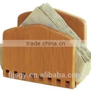 Bamboo Tissue Box/paper Holder thumbnail-1