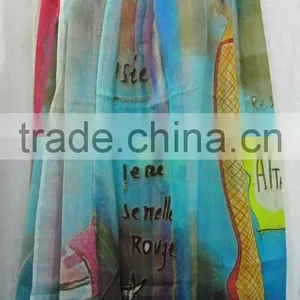 Modal Digital Printed Shawls thumbnail-2