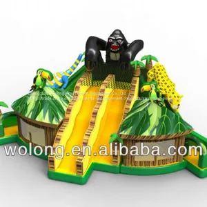 Inflatable Slide Combo, China Inflatable Bouncy Castle thumbnail-1