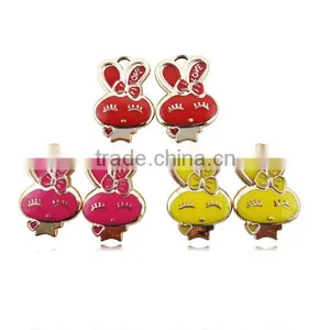 Eco-friendly Lucky Rabbit Acrylic Charms Diy Creative Rabbit Jewelry Charms Car Jewelry Decorations for 2016 Promotional Gift thumbnail-1