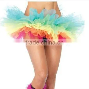 Colorful Sexy 5layer Adult Tutu Skirt for Women thumbnail-1