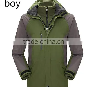 2017 Custom Men Outdoorwear Sports Waterproof 3-in-1winter Jackets thumbnail-4