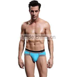 Comfortable Panties Hot Sale Men Male Underwear Men's Boxer Underwear Sexy Patchwork Cotton Man Underwear Boxer Solid Underpants thumbnail-4