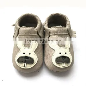 Wholesale Shoes Baby Moccasins Rubber Sole Rubber Baby Shoes for Summer Baby Shoes thumbnail-2