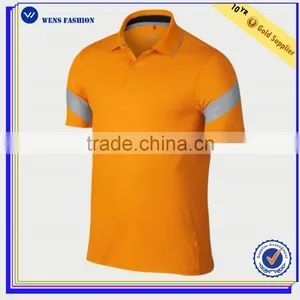 2016 Custom Dry Fit Design Color Combination Short Sleeve Polo T Shirt Men's thumbnail-1
