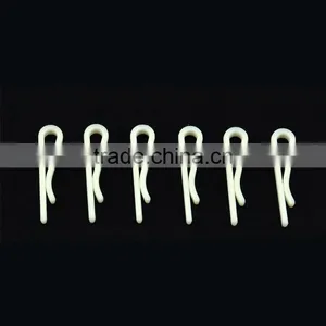 High Quality Small 4.2*1.0*0.5cm U-shape Shirt Plastic Clips For Shirt Packing thumbnail-3
