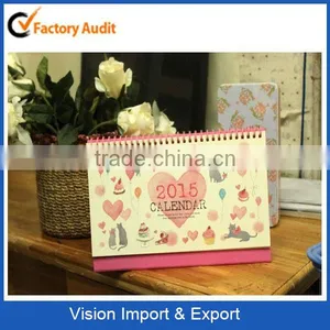 2014 Customized Calendar Desk Calendar Printing thumbnail-1