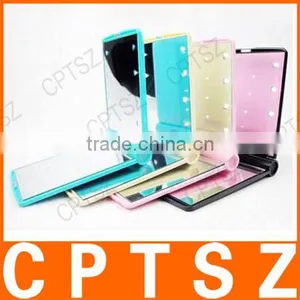 Touch Screen Desktop LED Makeup Lighted Mirror Vanity, Mirror With Lights Around/hollywood Lighted Mirror With Led Light thumbnail-6