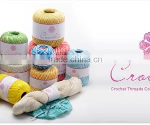 100% COMBED COTTON CROCHET THREAD thumbnail-1