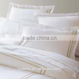 Wholesale 100% Cotton Fancy Custom Hotel Pillow Case thumbnail-1