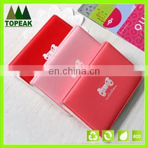 Korean Style Bow Pattern Cards Holder Bag Cute Card Storage Bag With Bow Knot Decor CH-001 thumbnail-1