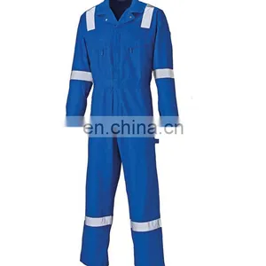 100 %Cotton Material Fire Retardant Safety Suit Coverall Mining Clothing thumbnail-2