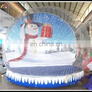 High Quality Giant Inflatable Snow Globe For Christmas Promotion thumbnail-6