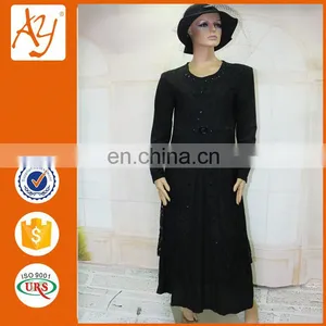 2016 Fashion Turkey New Model Abaya in Dubai Muslim Dress Abaya thumbnail-1