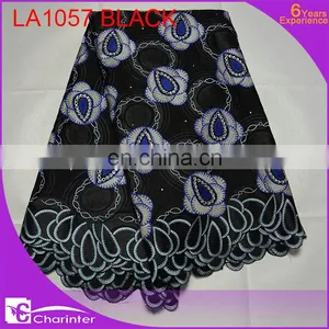 Cotton Lace Swiss Voile Lace African Lace Fabric Wholesale thumbnail-3