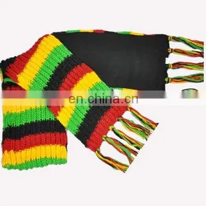 Rasta Scarves, Hats & Gloves Set thumbnail-3