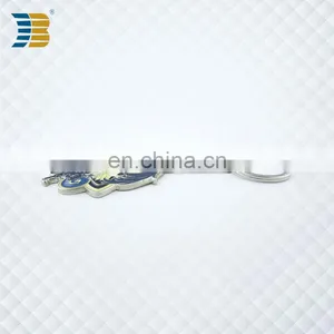 Beautiful 3D Cartoon Character Shape Custom Silver Plating Keychain thumbnail-2
