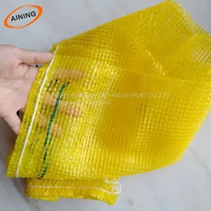 Packing PP Vegetable Net Bag / Potato Garlic Fruit Orange Firewood Mesh Bag / Onions Bags thumbnail-1