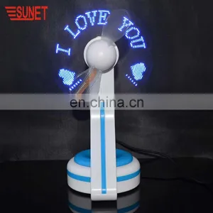 SUNJET Best Selling Item 2018 New Product Portable Flashing Table Fan Parts thumbnail-5
