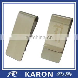 Nice Brushed Money Clip Supplies With Laser Engraved Logo thumbnail-1