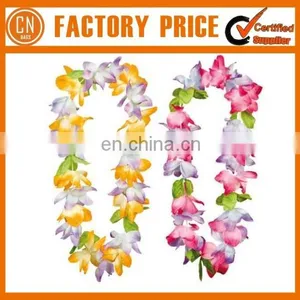 Wholesale Wreathe Lei Promotional Decorative Hawaii Flower Necklace Lei thumbnail-5