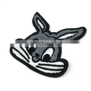 Cheap Price Smile Face Emoji Custom Iron On Chenille Patches thumbnail-6