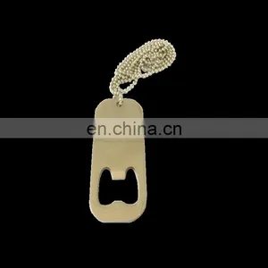 Factory Botter Opener With Your Logo Metal Custom Laser Print Dog Tags thumbnail-3