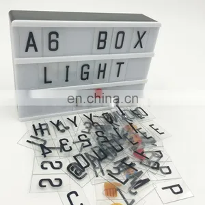 A6 Size DIY Advertising LED Light Box for Home Office Decoration thumbnail-5