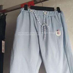 Summer Suit Men's Trend Five-point Sweatpants Straight Tube Handsome Pure Color Casual Pants thumbnail-1