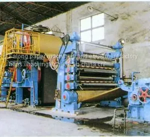 Small Corrugated Paper Machine， Model 1092 5-6t/d Corrugated Paper Machine The Manufacturer thumbnail-1