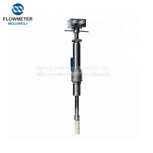 AC Powered Low Cost Insertion Electro Magnetic Flowmeter for Large Pipe Waste Water thumbnail-1
